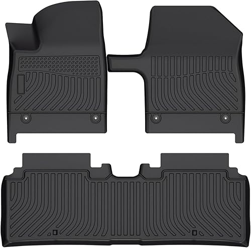 Miniatura 22 de Cartist Ajuste personalizado para tapetes de piso 2017-2024 2025 2026 Honda Ridgeline Crew Cab 2 filas para todo tipo de clima, revestimiento de