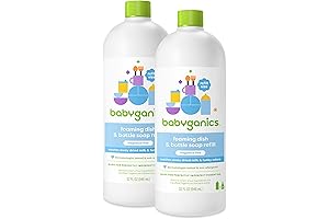 Babyganics Foaming Dish & Bottle Soap Refill Value Pack