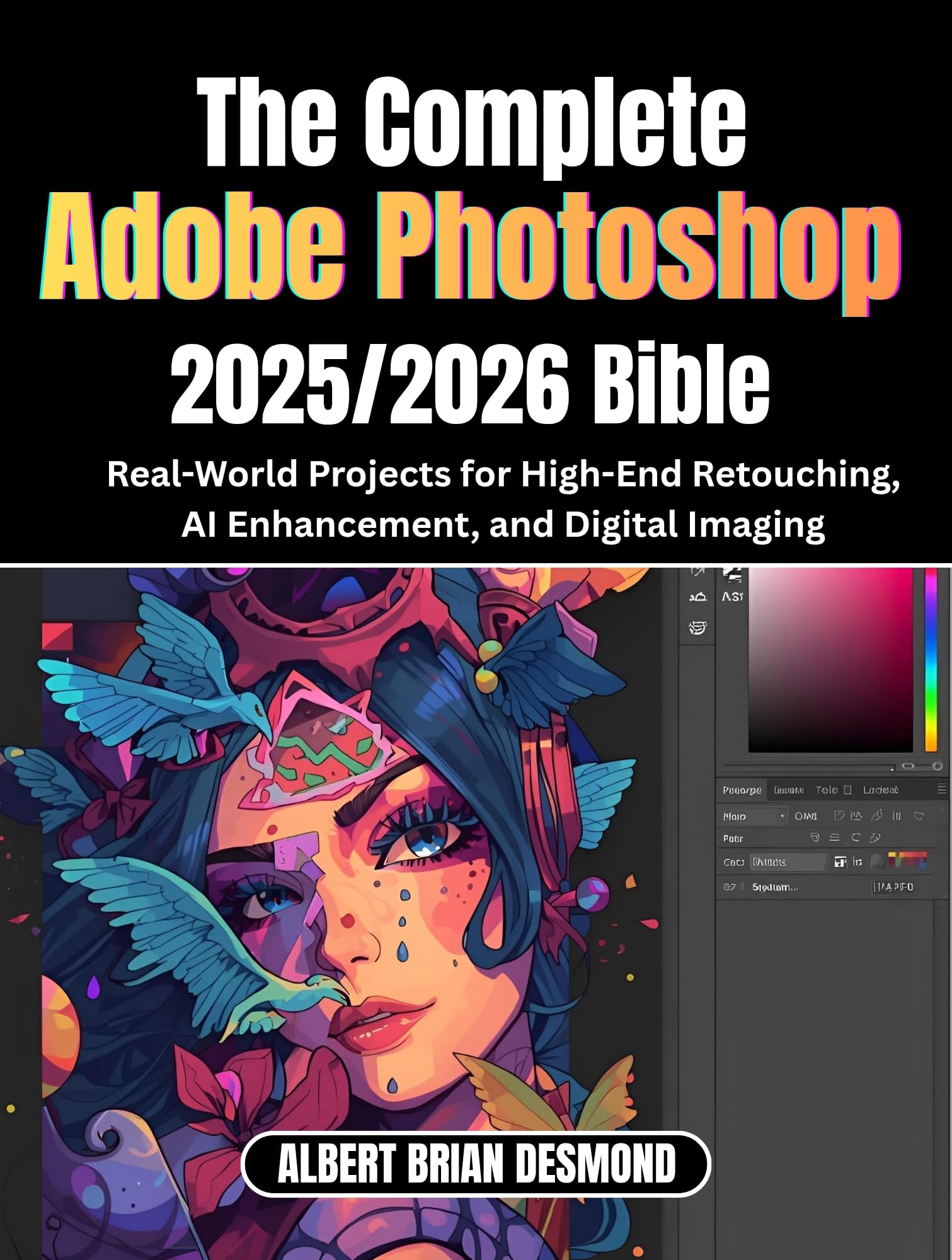 The Ultimate Adobe Photoshop 2025/2026 Bible: Real-World Projects for High-End Retouching, AI Enhancement, and Digital Imaging (Complete Adobe and Lightroom Guide)