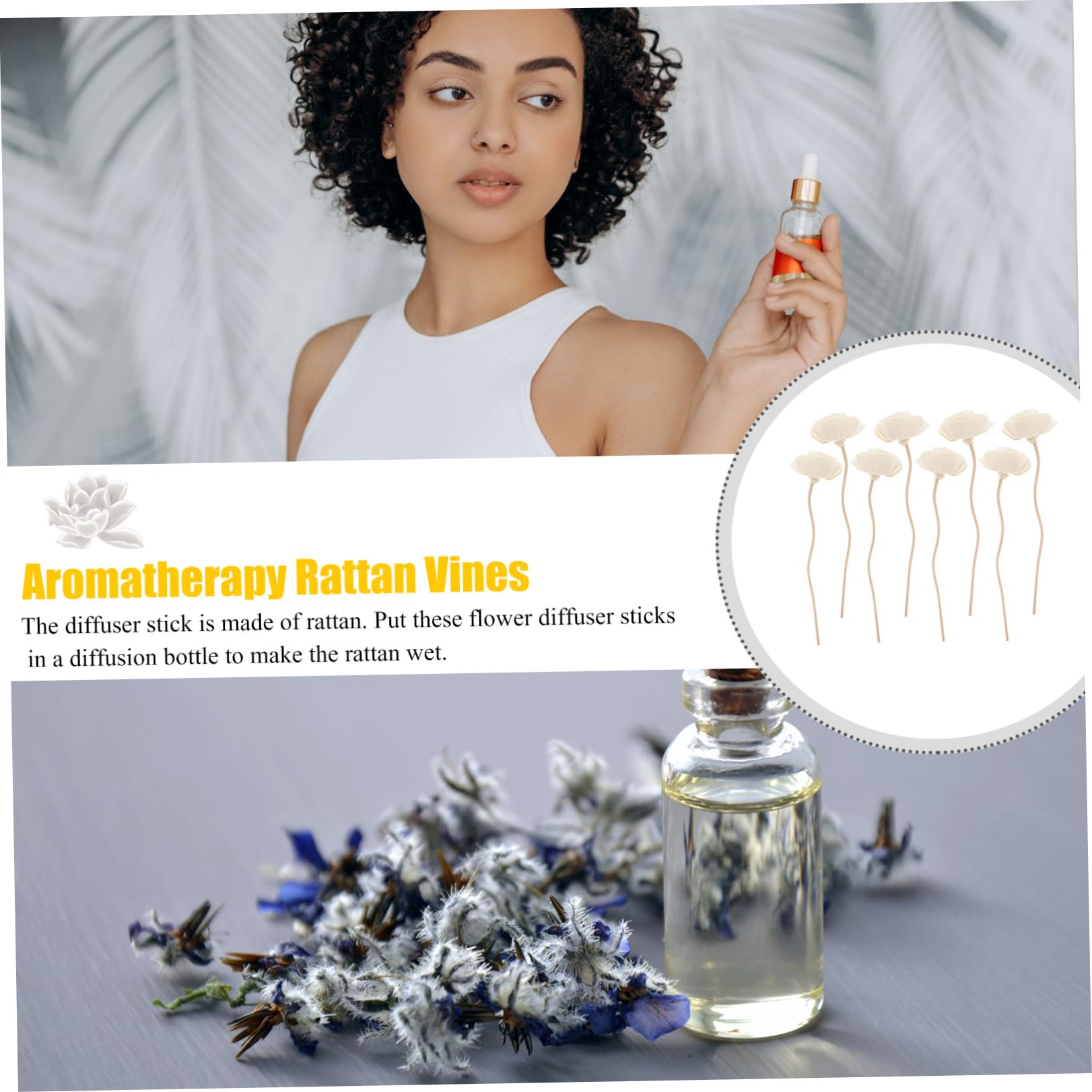 PRETYZOOM Diffuser Rattan 32 Stück Tong Grass Diffusor Nachfüllungen Stick Behandlung Duftstäbchen Für Ätherische Öle Diffusor Sticks Oud Pure Diffusoren Steuerung des Duftdiffusors Für Zuhause