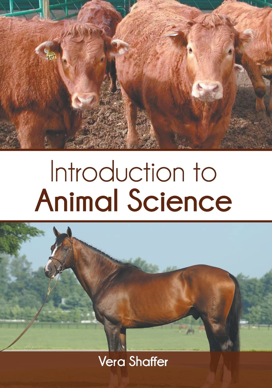 Introduction to Animal Science: Shaffer, Vera: 9781647402600: Amazon ...