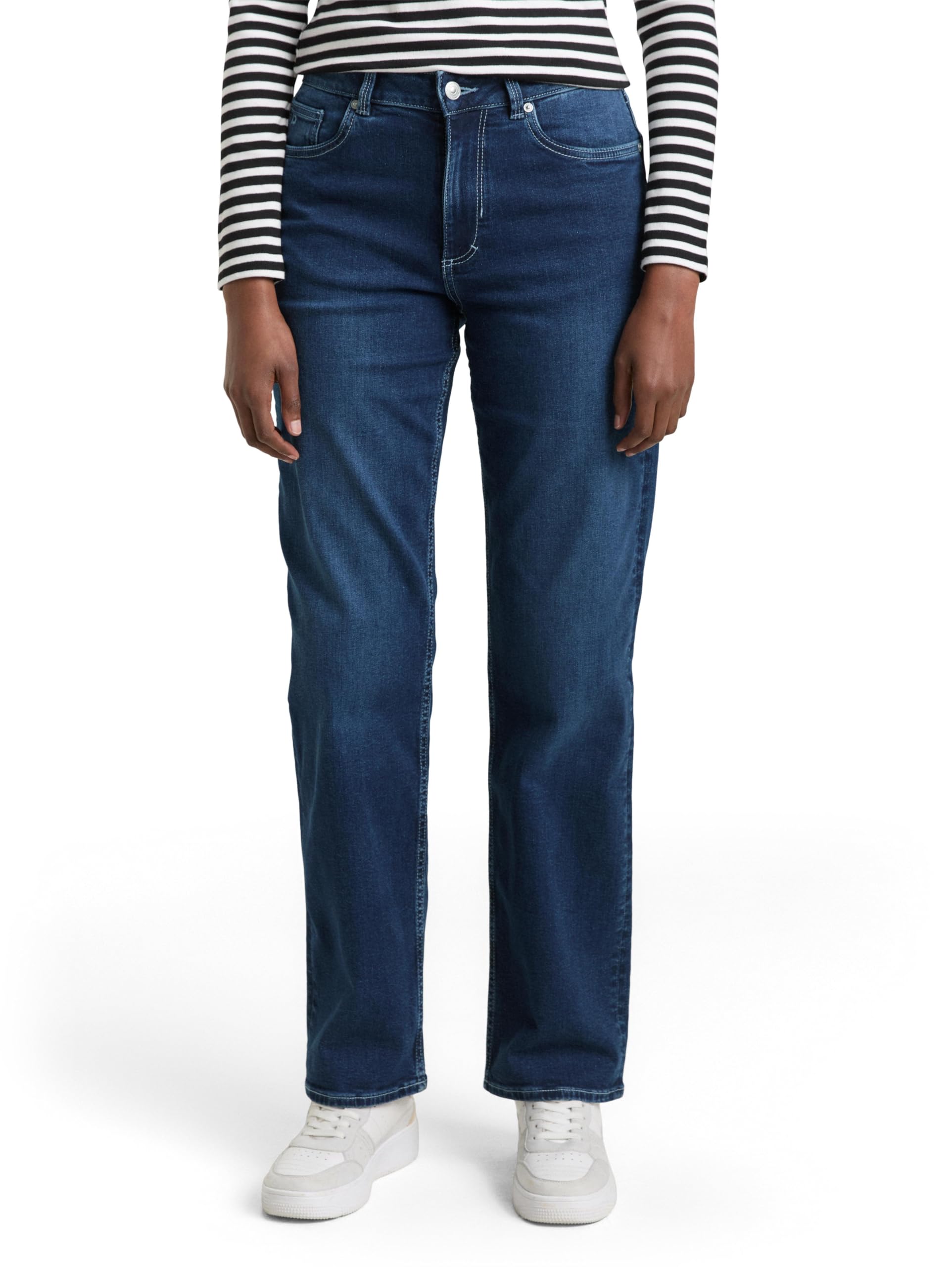 TOM TAILOR Denim Damen TTELLA Straight Jeans