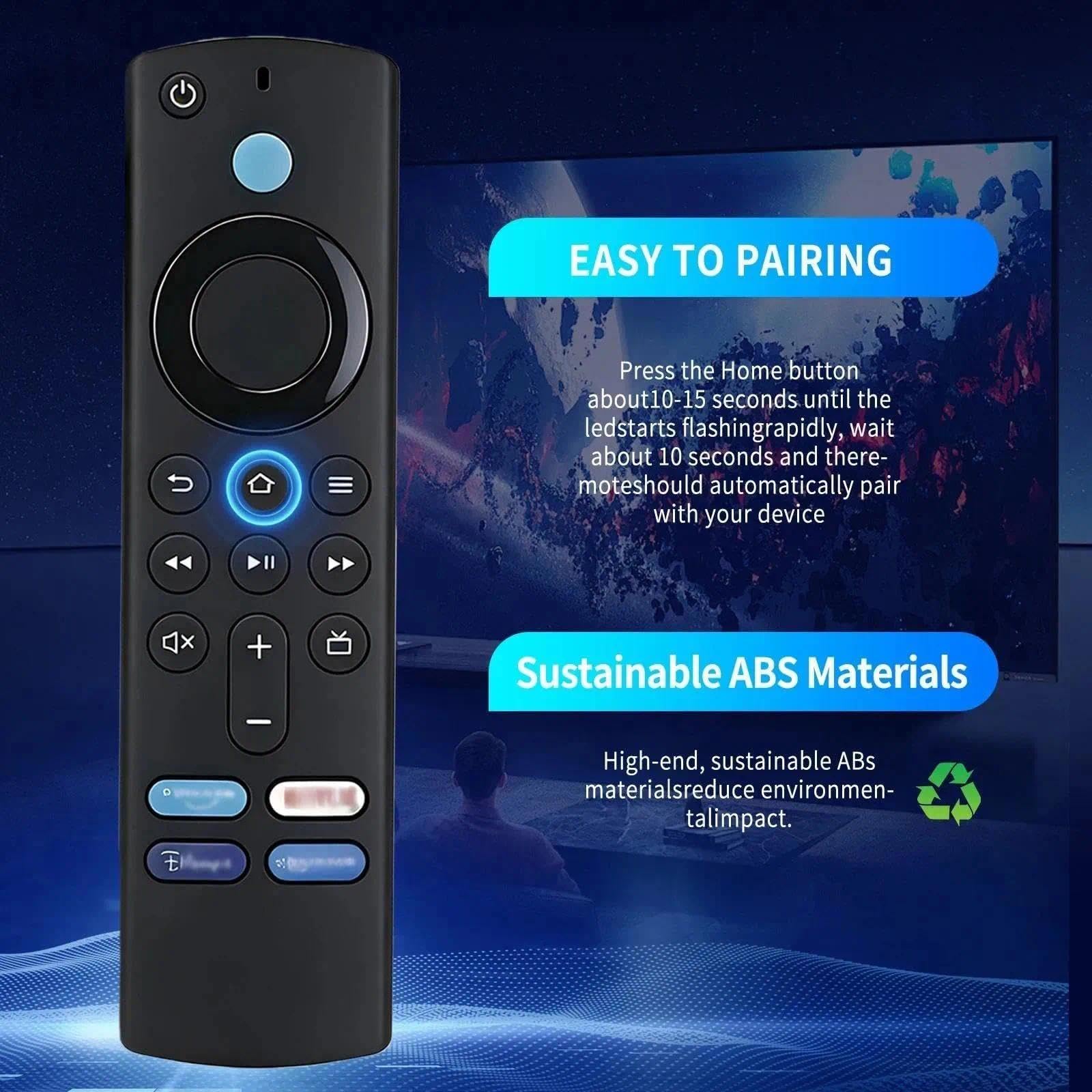 Compatible With Firestick Remote | Remote Control For Fire Stick 4k(1st And 2nd Generation) | Compatible With Hisense Insignia/Pioneer TV — view 3