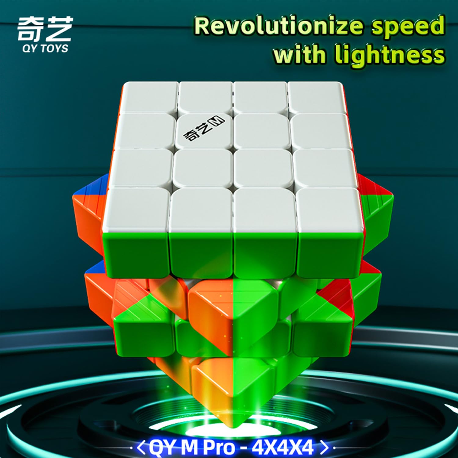 Speed Cube Magnetico 3x3x3 - Stickerless, Puzzle Twist, Spedizione Dagli USA Cubo Di Velocità MoYu MeiLong 3M - Foto 7