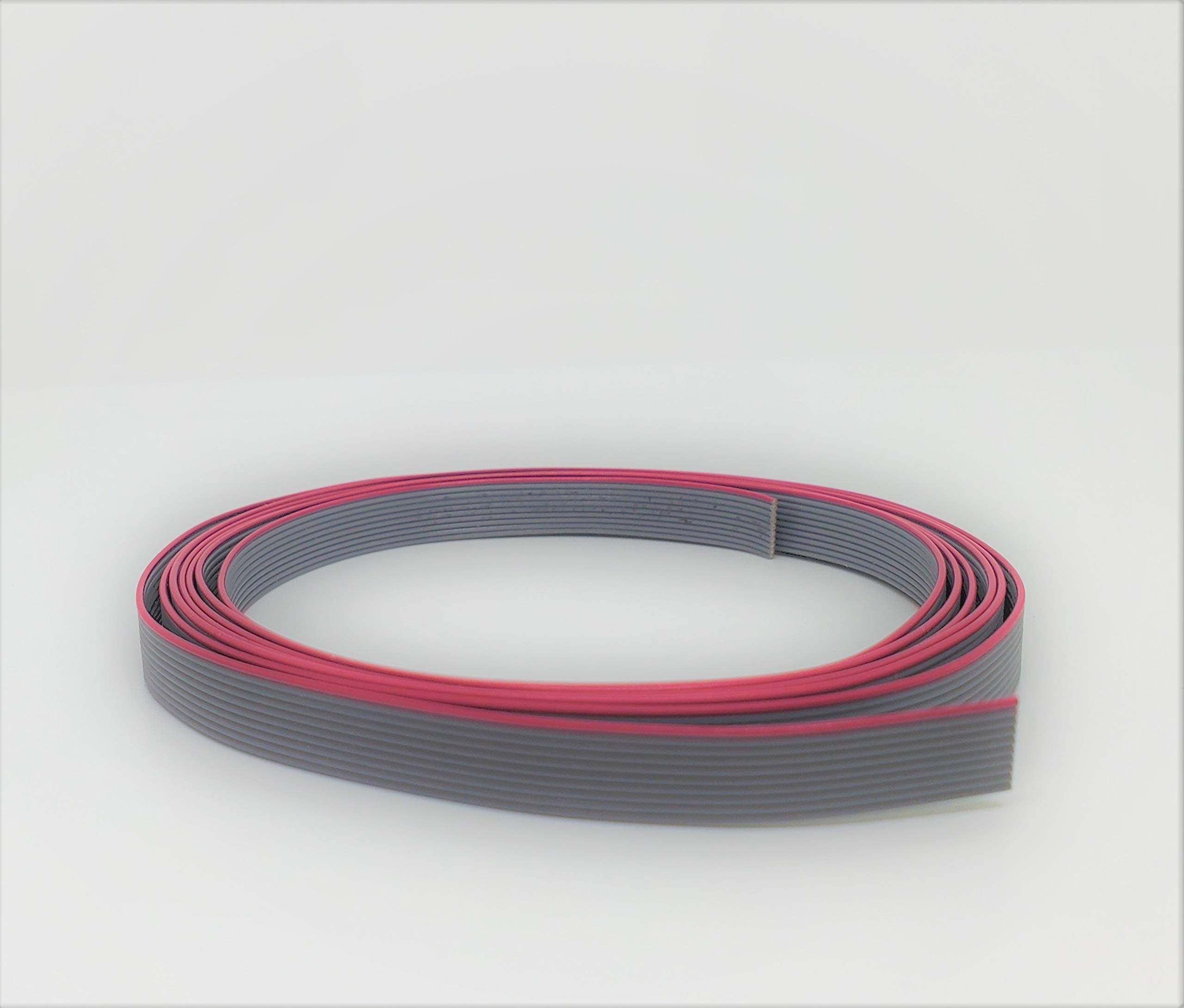 Computer Ribbon Wire 34-Pin Flat Ribbon Cable - 10FT Length 0.635mm ...