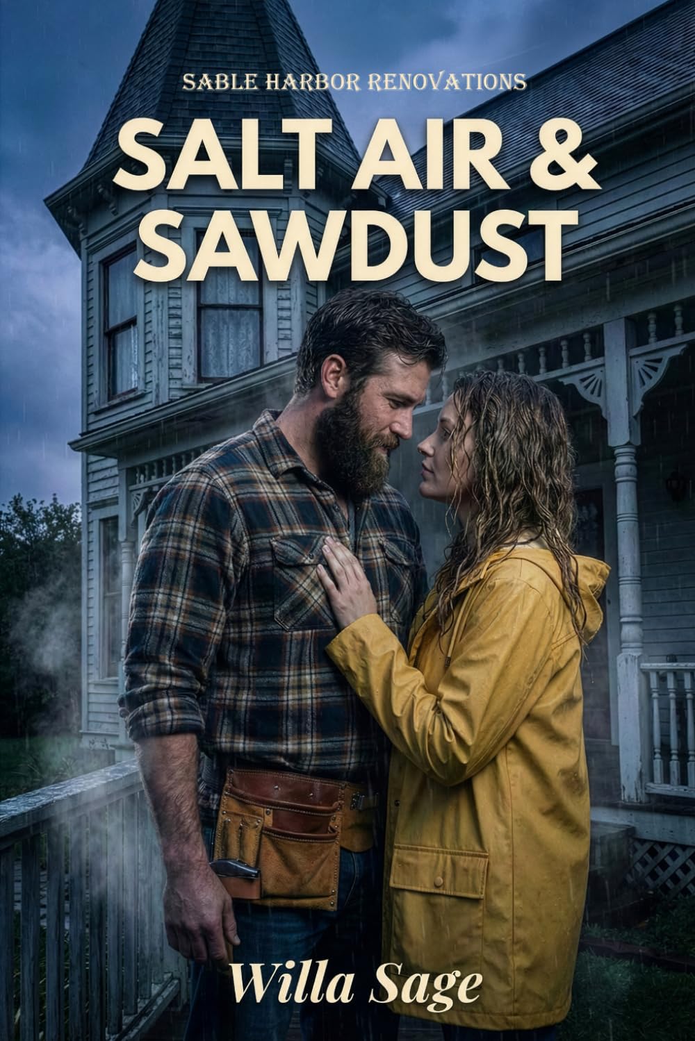 Salt Air & Sawdust: A Grumpy Sunshine Small Town Romance (SABLE HARBOR RENOVATIONS)