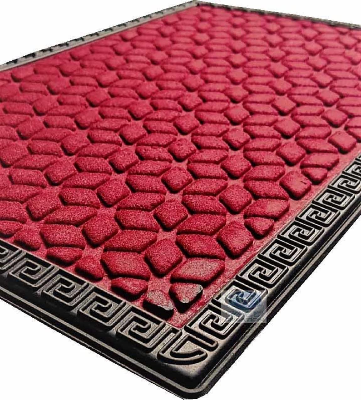 Jiyansh Decor Polypropylene Anti Slip Door Mat for Home Entrance (40 x 60 CM, Maroon Vevo Drive) (B0B61P3ZTM) Amazon Price History, Amazon Price Tracker