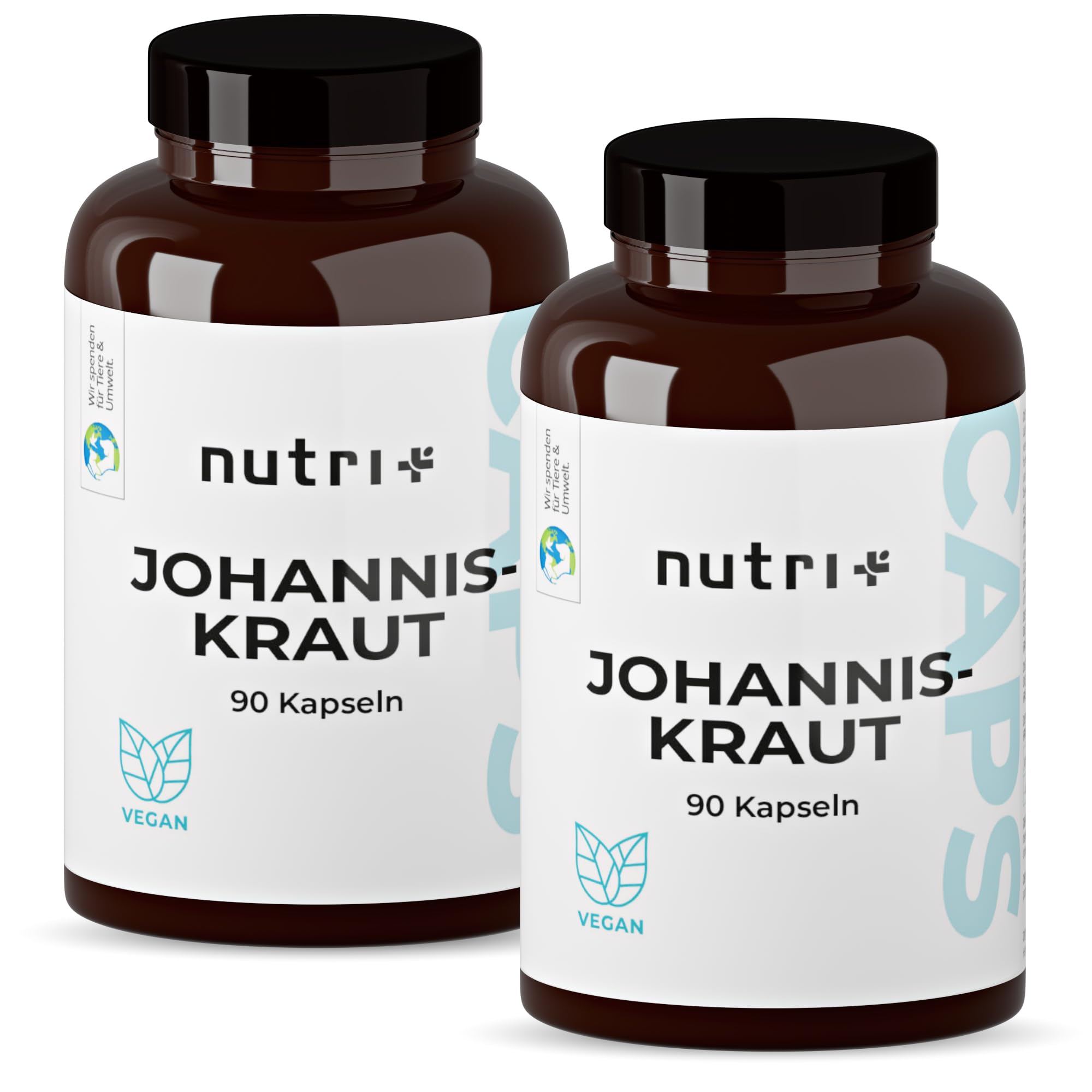 Millepertuis gelules avec hypéricine - hautement dosé & végétalien - 90 capsules sans additifs - St. John's Wort Extract - Capsules d'extrait de Millepertuis