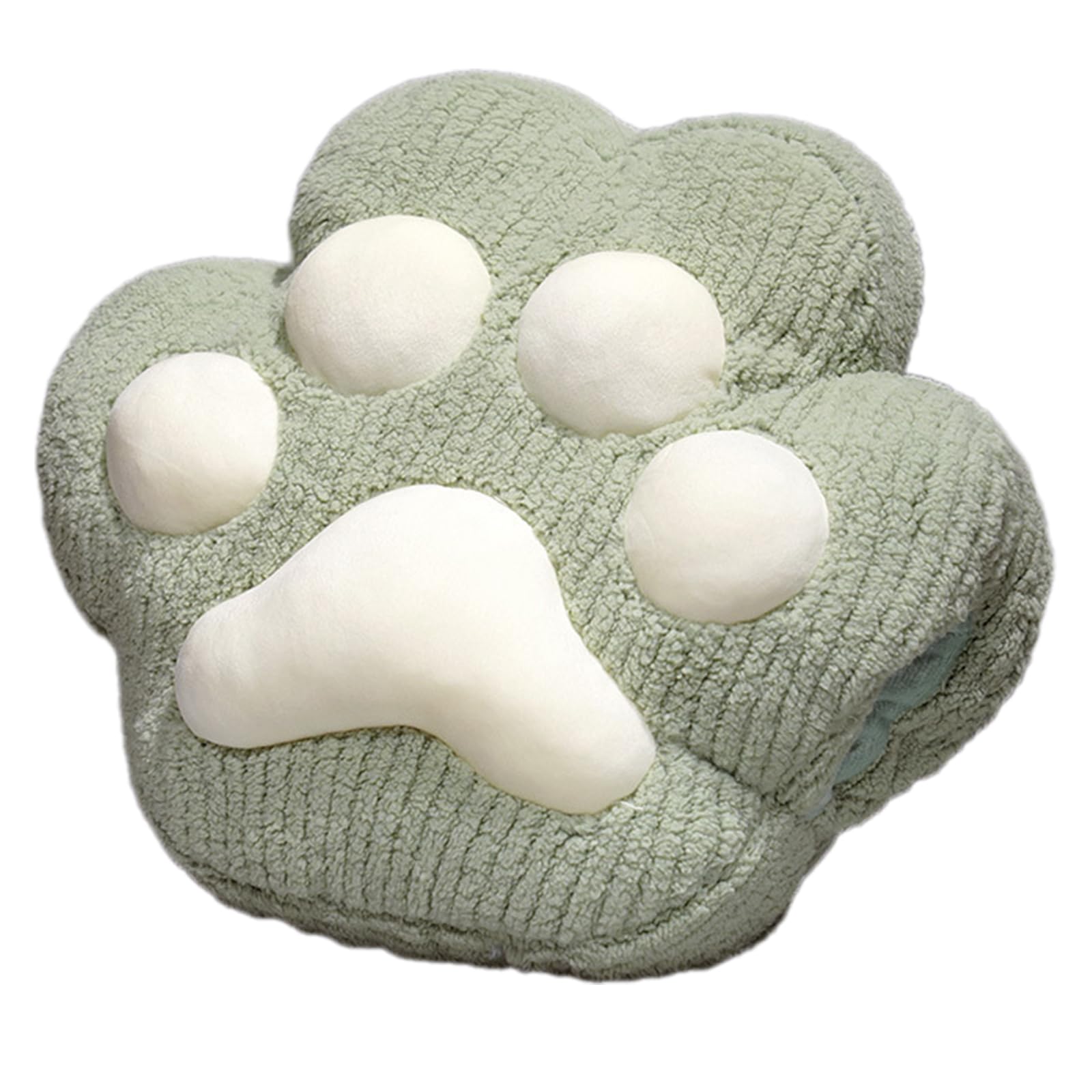 Nucelit Multifunctional Cats Paws Pillow 2 in 1 Hand Warmer Quilts for Naping Air Conditioning Blanket Folding Pillow Air Conditioning Blanket
