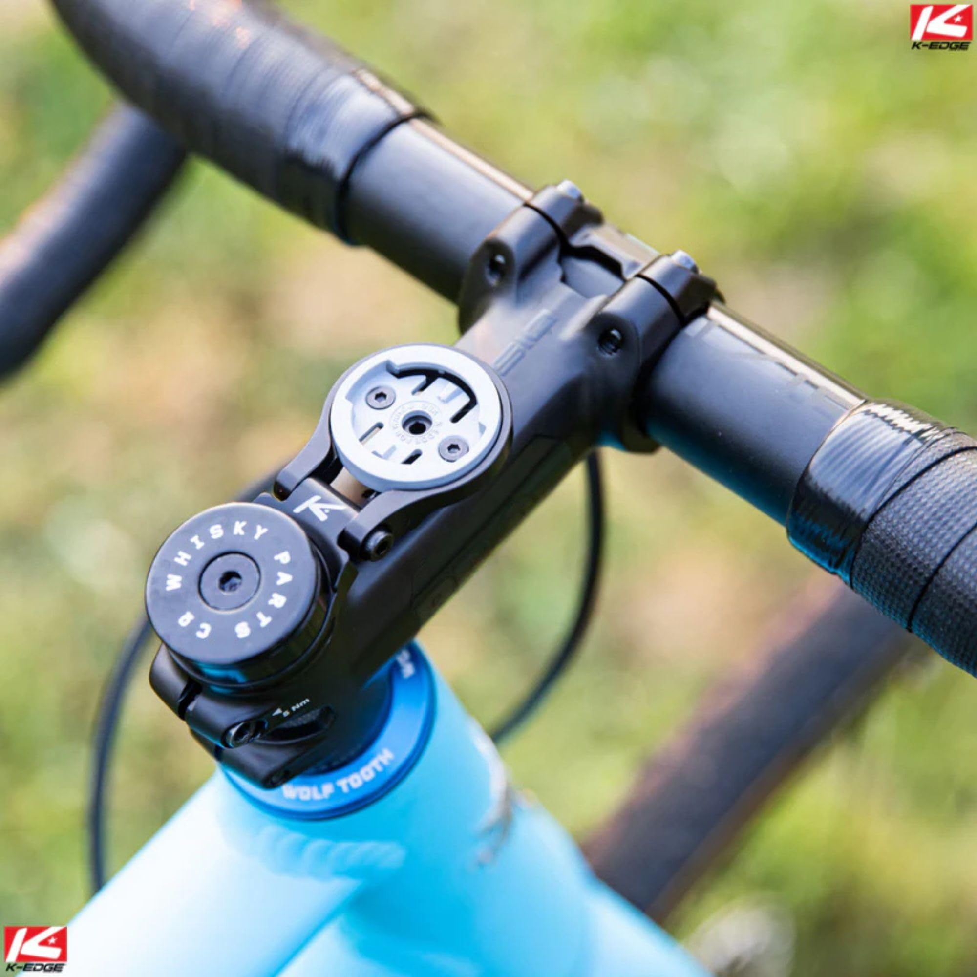 K-EDGE GARMIN EDGE, Supporto da attacco manubrio per computer, regolabile