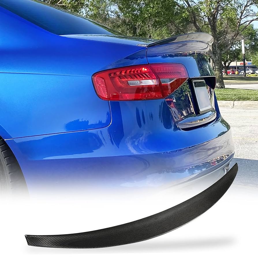 Amazon.co.jp: カーボン製リアスポイラーfor Audi アウディ S4