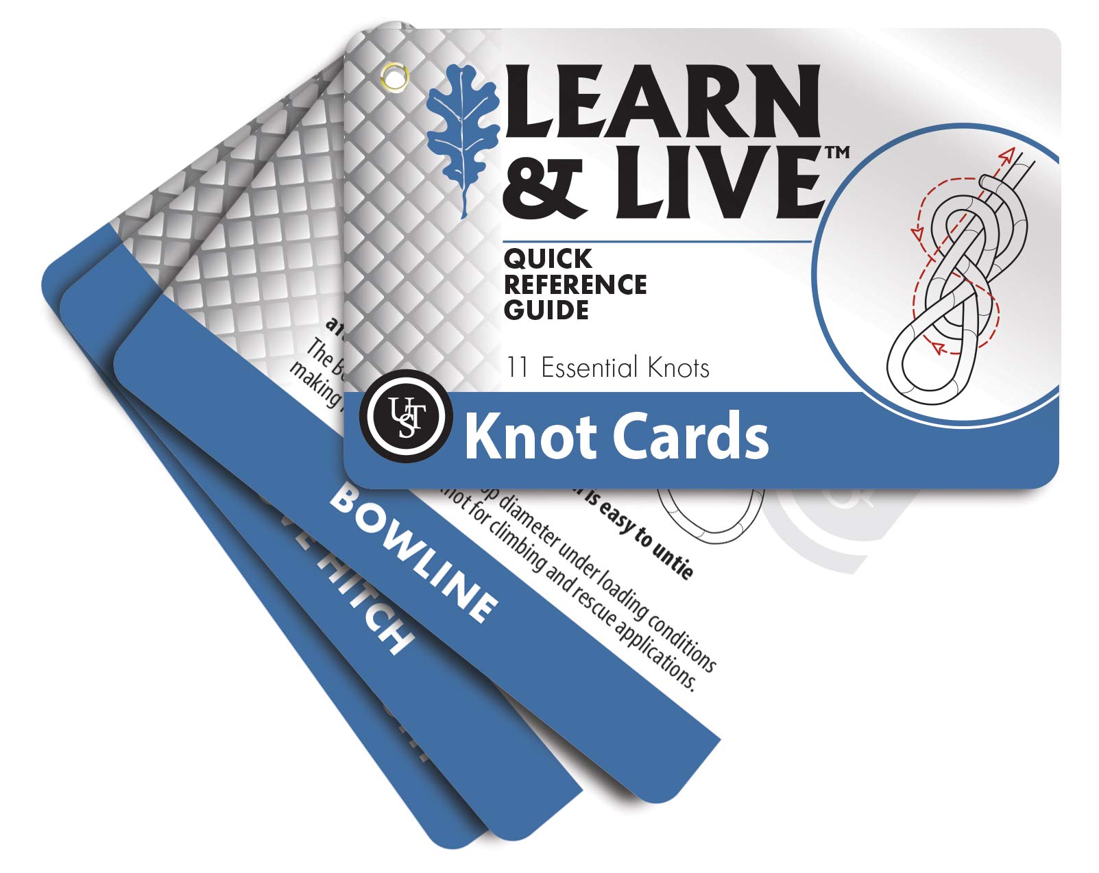 UST Learn & Live Educational Card Set, Knot Tying