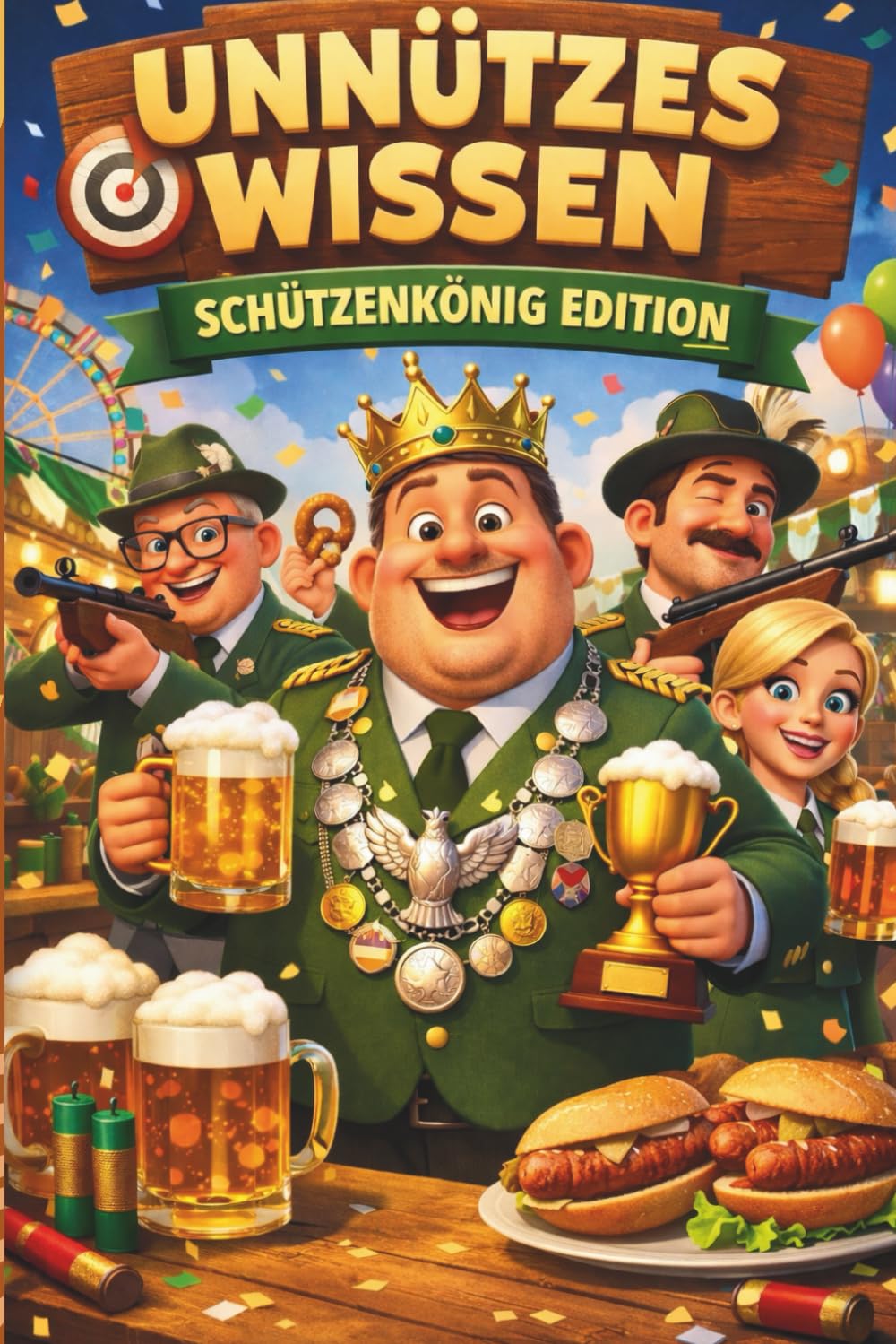 Unnützes Wissen: Schützenkönig-Edition: Das witzige Faktenbuch rund um Schützenfest, Schützenverein, Traditionen, Orden, Bier & Königswürde
