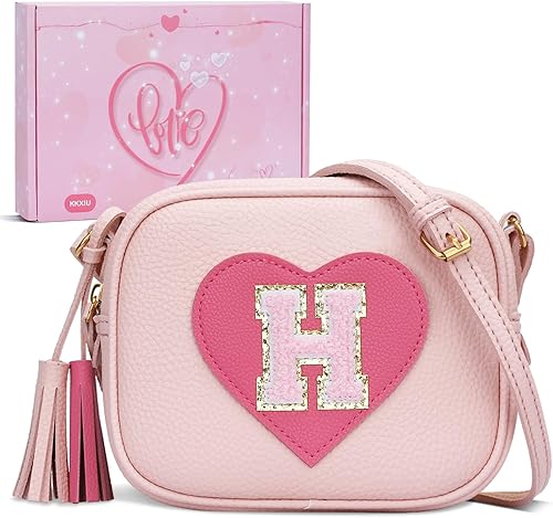 Miniatura 76 de KKXIU 2 3 4 5 6 7 8 9 10 años de edad, regalo para niña de 10 años, bolso cruzado con borla