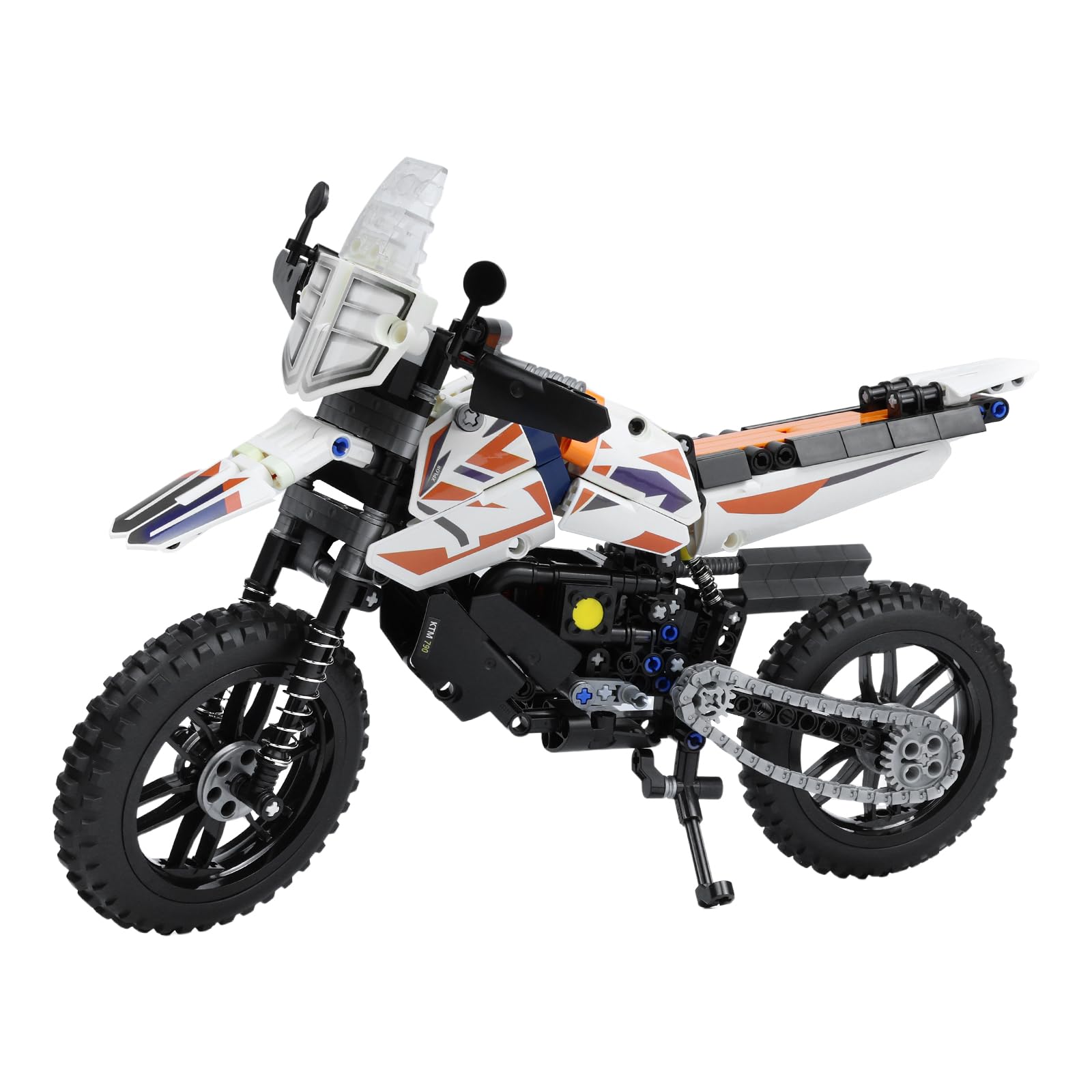 CASAFUNY Technic Moto Juguete de Construcción (434 Piezas) Compatible con Lego Technic Moto de Juguete para Construir Maqueta Motocicleta Vehículos de Juguete para Niños y Niñas de 6 Años en Adelante