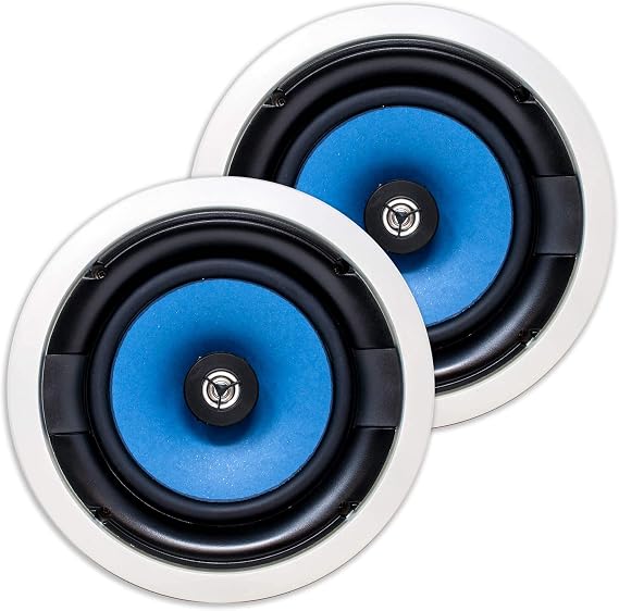 7 (Pair) MS3800 8 in Ceiling Speaker + Install KIT (PRE-Construction Brackets)