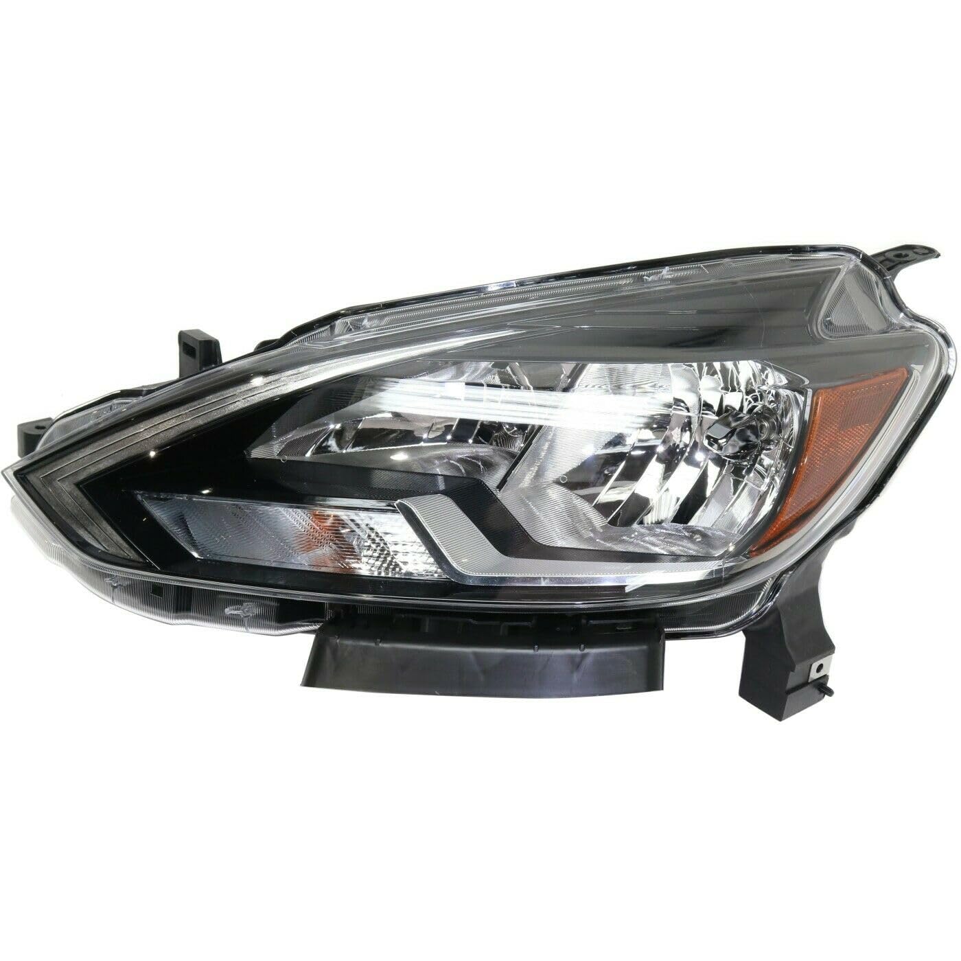 Amazon.com: JORMSPH Halogen Headlight Driver Side Left Compatible  