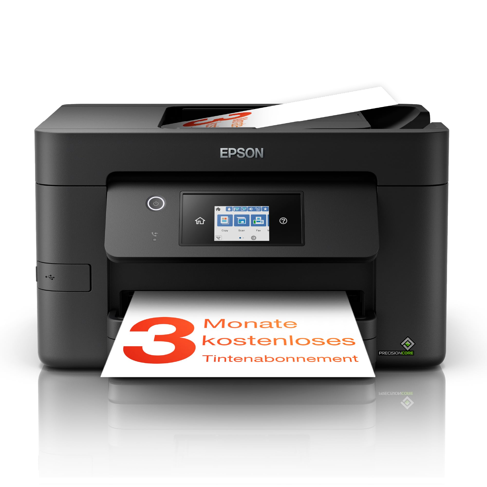 Epson Workforce Pro WF-3820DWF A4 kabelloser Multifunktionstintenstrahldrucker