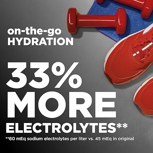 Miniatura 4 de Tienda Basic Care Advantage Care - Paquetes de electrolitos en polvo para rehidratación, Berry Frost, 6 unidades (paquete de 3)