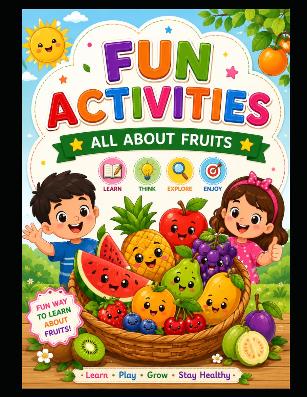 Fun activities: Color • Trace • Count • Learn