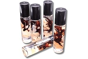 Scorpio Moonstone Crystal Roller: Bewitching Tonka Oud Allure