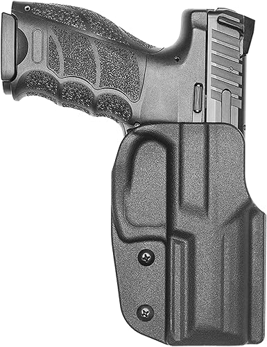 Funda H&K VP9 OWB – Fabricado en Estados Unidos – Se adapta a Heckler & Koch VP9/VP9B – Cintura exterior abierta de transporte (mano derecha) –