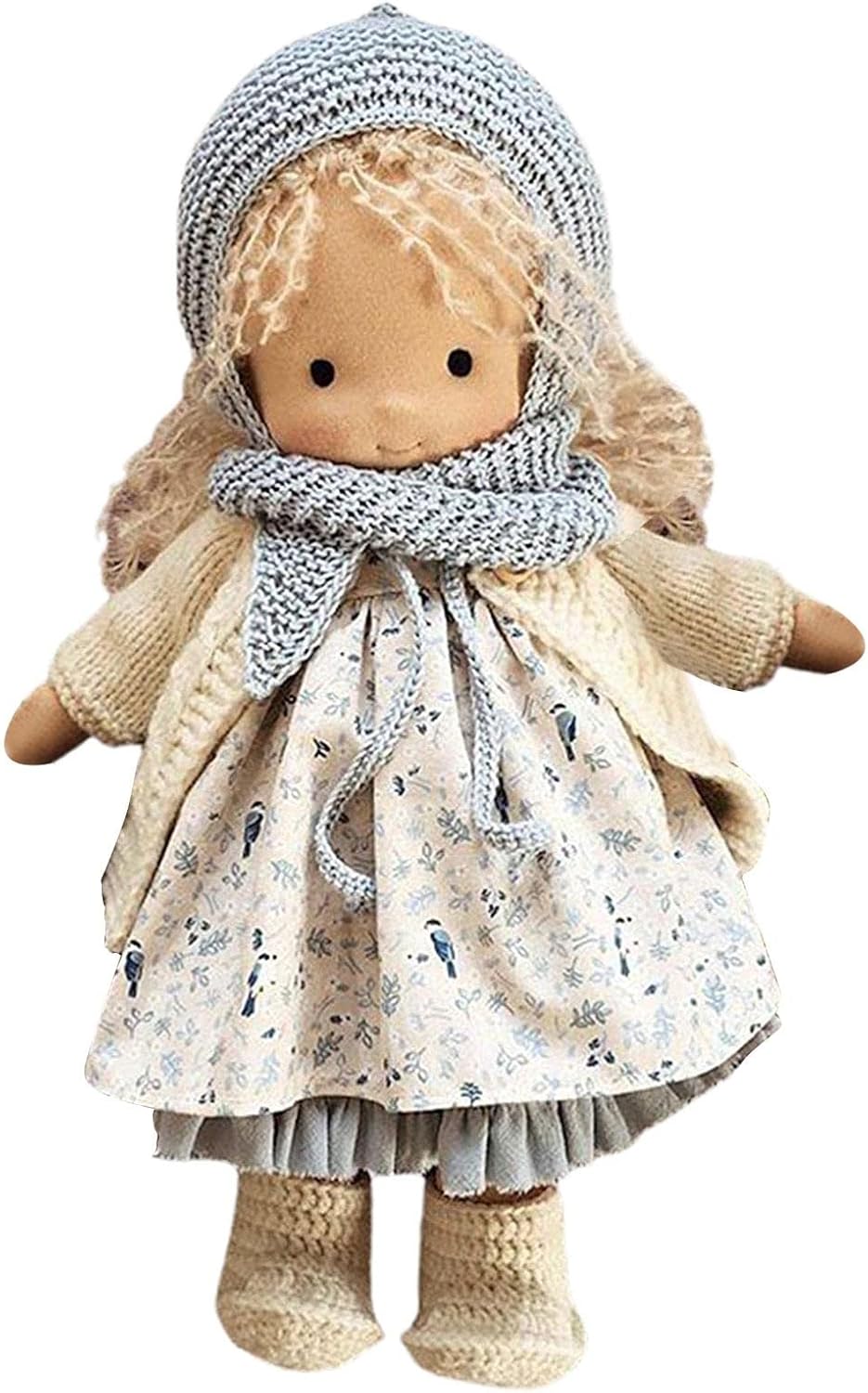 Amazon.co.jp Waldorf Doll BJD人形、ベビープリンセスドール Waldorf Dolls 手作りラグドール 服と