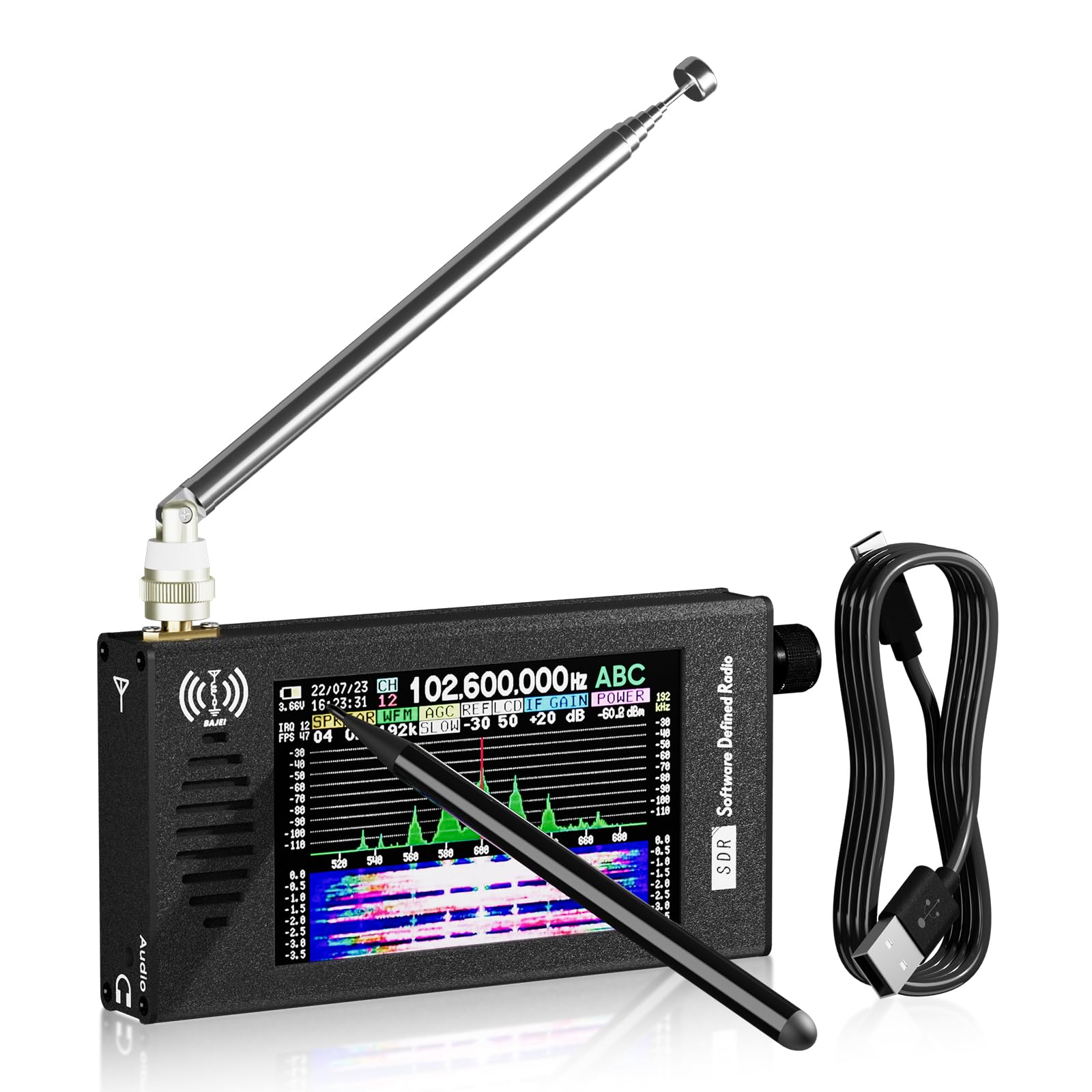 5w Sdr Radio Empfänger Sdr Transceiver Fm Am Lsb Usb Cw Für Usdr Usdx