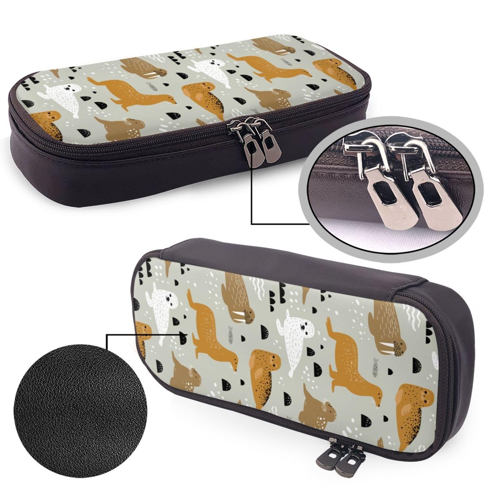 Ancci 筆7本.ポーチ.筆立て　セット Ancci 筆7本.ポーチ.筆立て セット