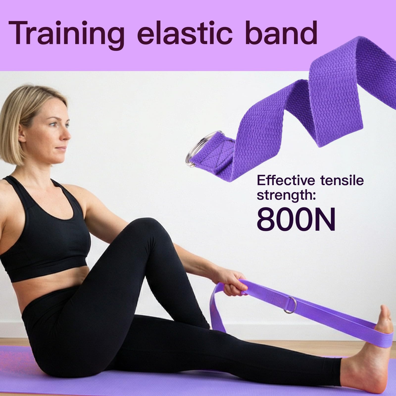 7 Pièces Kit Pilates Maison Accessoire Pilates Femme Kit: Yoga Ball, Resistance Bands, Pilate Ring, Yoga Band, Pompe à air pour l'Entraînement à Domicile et en Studio