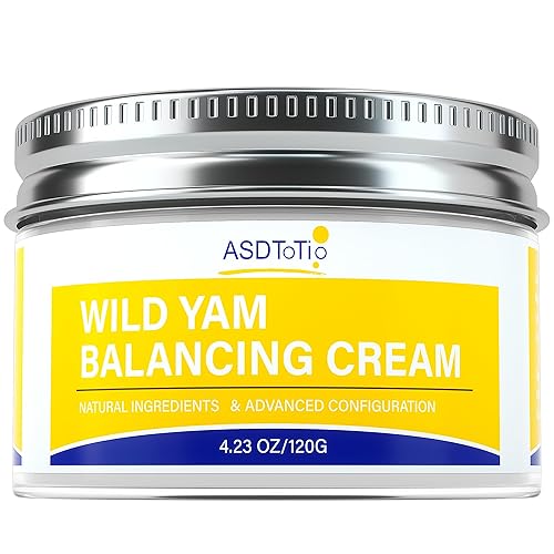 Miniatura 7 de Wild Yam - Crema equilibrante orgánica para el síndrome premenstrual y la menopausia, crema equilibrante natural para mujeres, 3.5 onzas líquidas