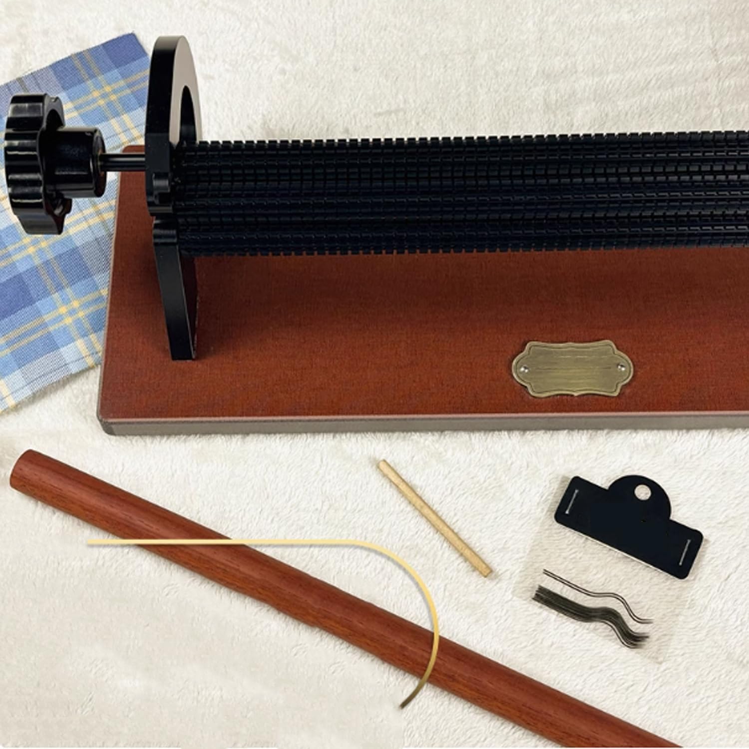 Smocking Pleater, Pleat Craft, 24 Row, Easy for Pleater, 0.2-9.4inch Wide, Strong Applicability,Ruffler Sewing Machine