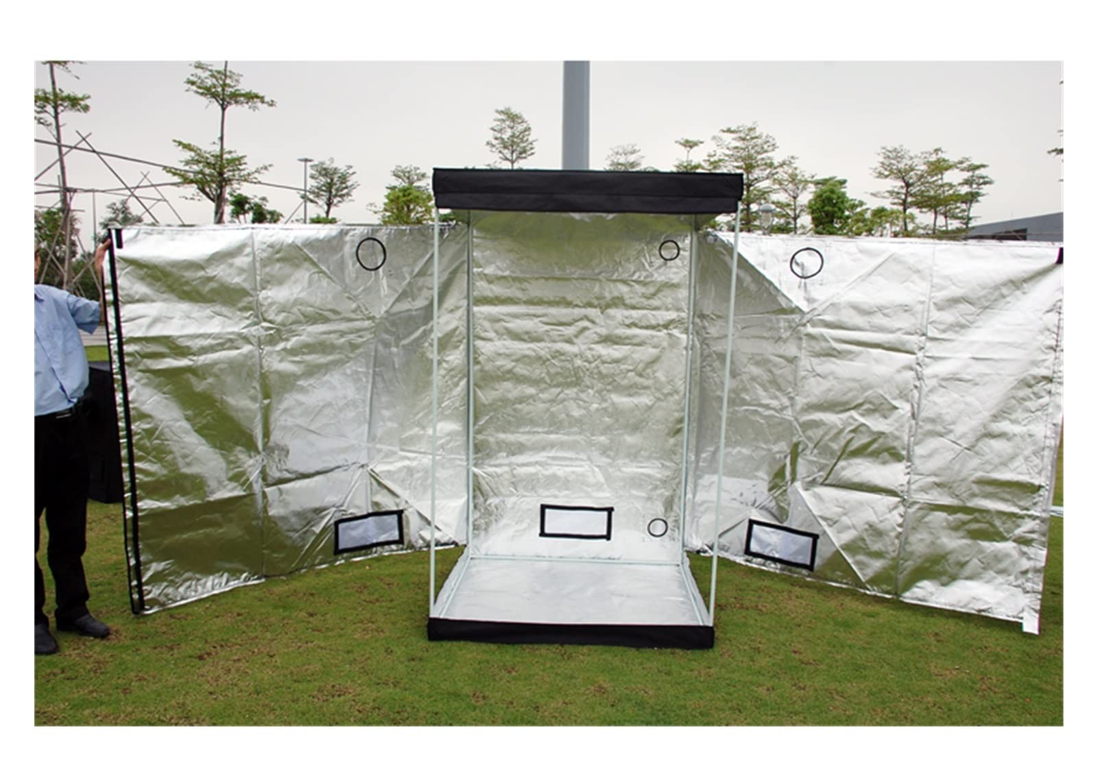 Plante de Tente de Culture d'intérieur Cultiver la Tente de boîte à la Maison de la Maison Plantation de la Plante hydroponique culturelle boîte 100% hautement réfléchissant Mylar