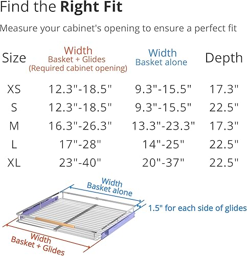 Miniatura 6 de Organizador de cajones extraíbles, estantes de almacenamiento deslizantes extensibles, resistente, duradero y suave. Mejor uso de armarios, debajo