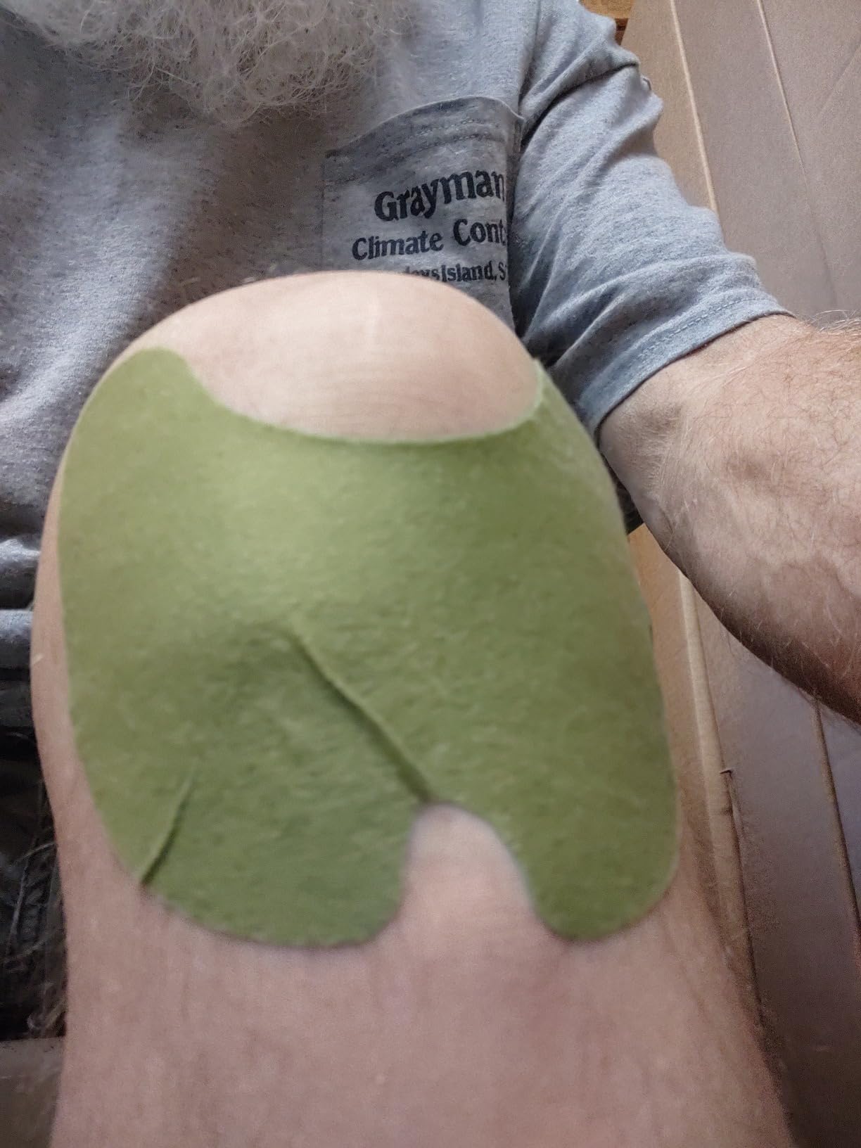 Wellness knee patches
