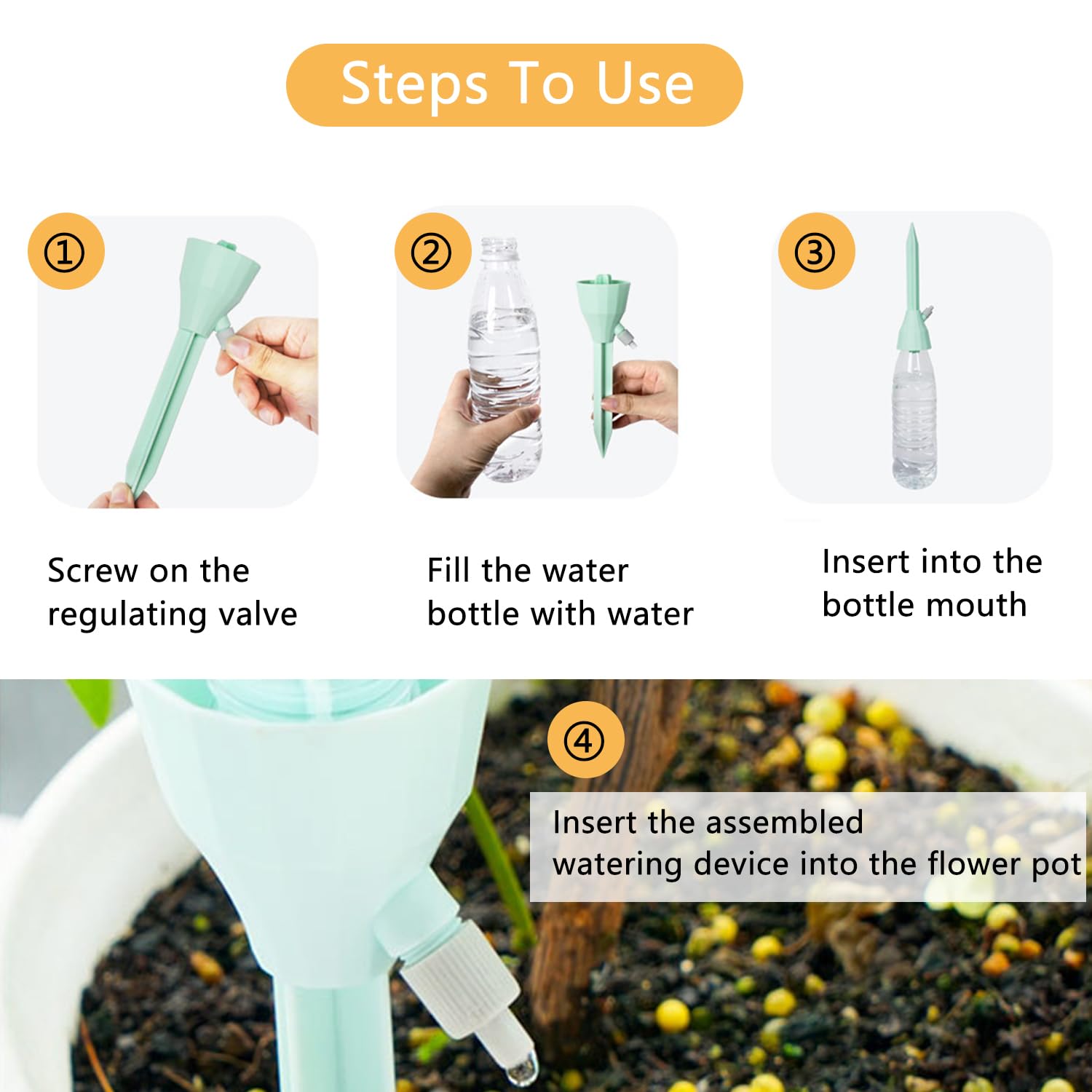 Automatisch Bewsserung Set, 12 Stck Pflanzen Bewsserung, Einstellbar  Bewsserungssystem Garten Pflanzen, Wasserspender Fr Pflanzen, Bewsserung  ...