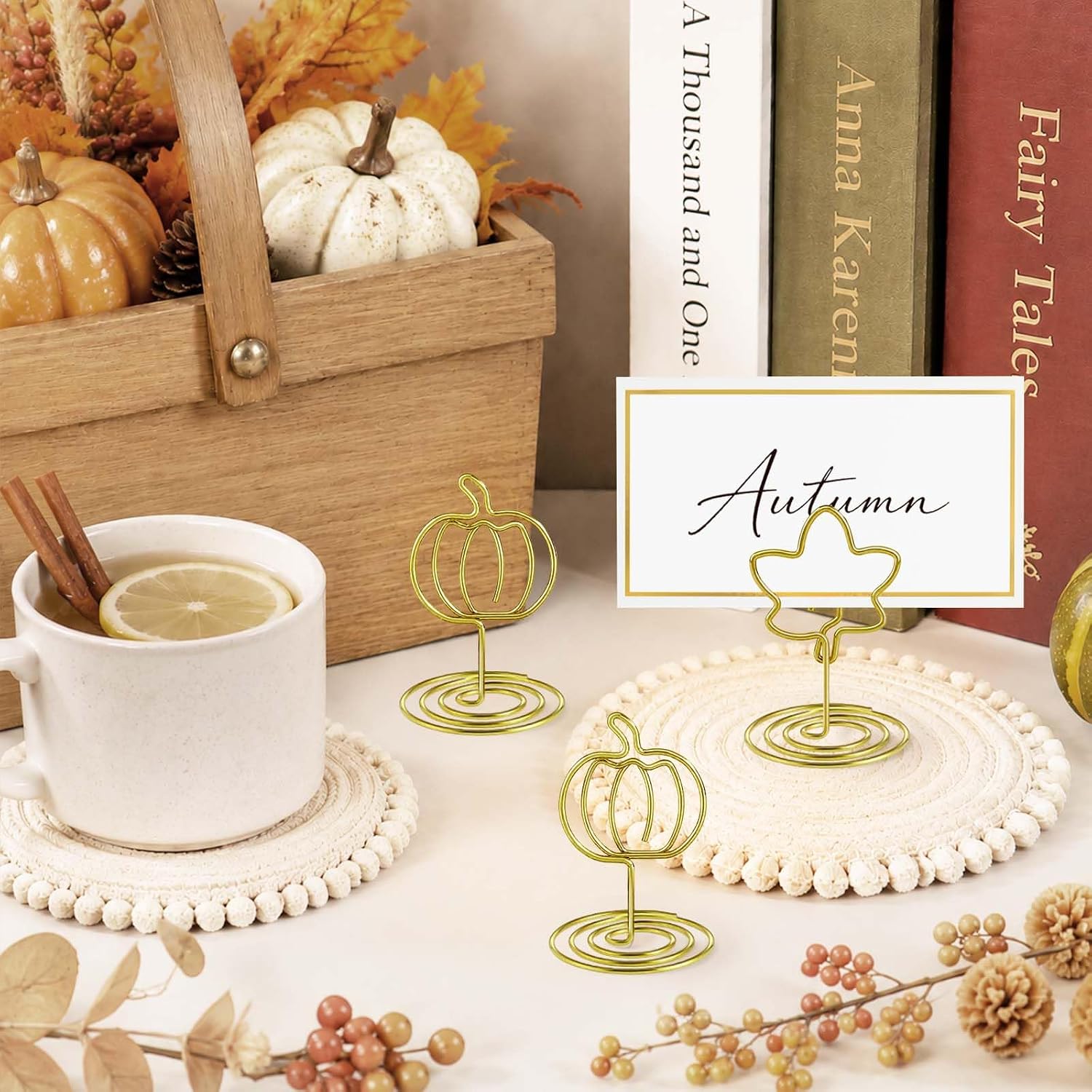 kockuu Picture Holders for Autumn, Thanksgiving, Wedding, Party Supplies image 2