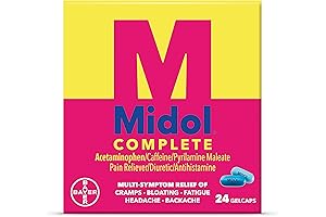 Midol Complete Gelcaps: Powerful Relief for Menstrual Pain
