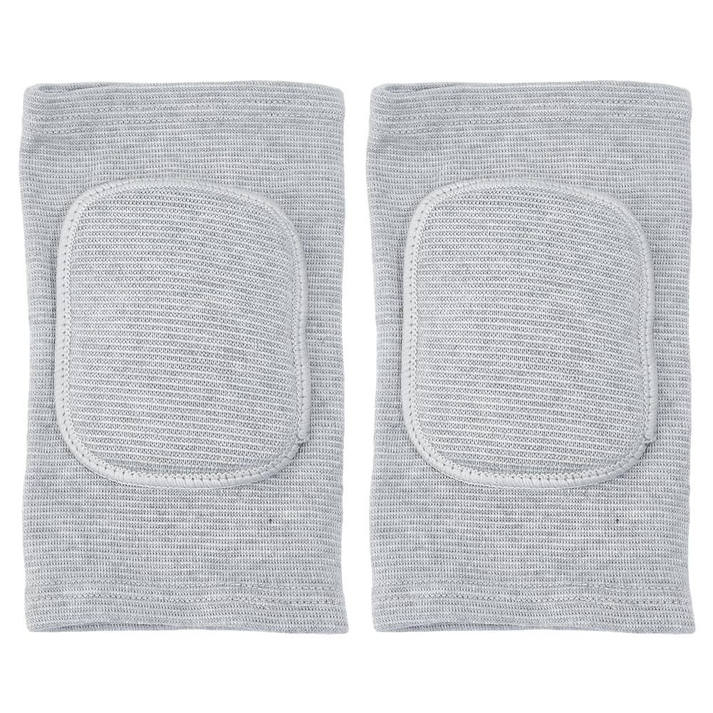 GORGECRAFT 21 * 13cm Elbow Pads with Thicken Sponge Pad 1 Pair Arm Brace Pads Elbow Protector Strap Sports Knee Wraps Gray Breathable Anti Col Knee Sleeve Fitness Arm Protector for Men Women Elderly