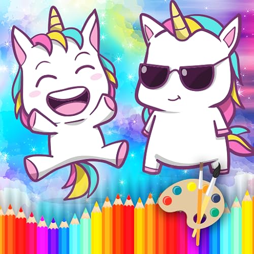 Unicorn Coloring Book: Coloring Gift For Kids 