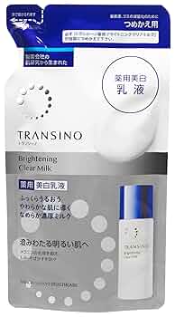 TRANSINO　トランシーノ　薬用 美白化粧水乳液　各２本セット 医薬部外品 トランシーノ 薬用ホワイトニングクリアミルクEXをレビュー