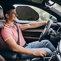 Vista 7 de ZONETECH - Parasoles adhesivos para ventanas laterales, paquete de 2 unidades de malla para automóvil, no se necesitan ventosas, protector solar