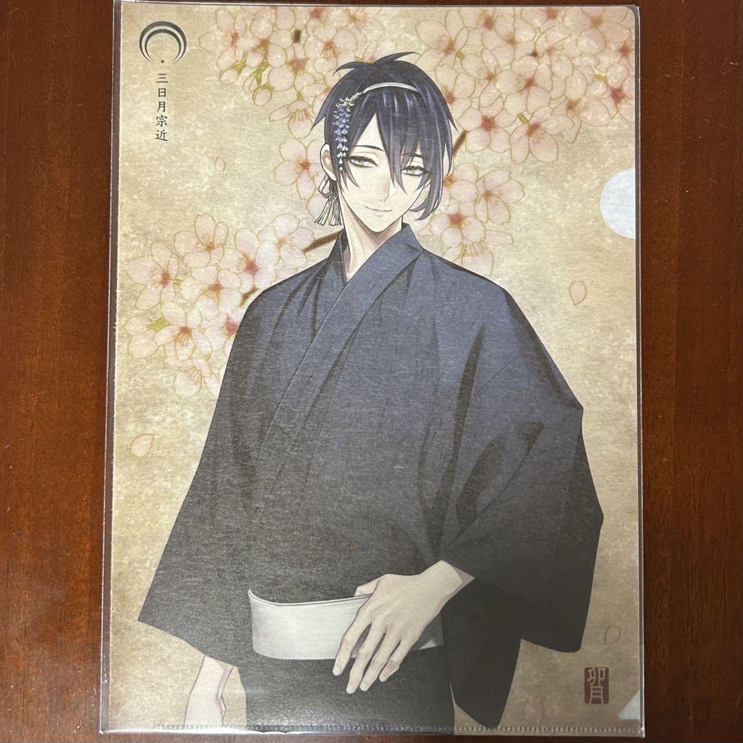 刀剣乱舞 根付 三日月宗近 通常 戦闘 軽装 三日月宗近初の姿【C】{D-TB07/084}《刀剣乱舞》
