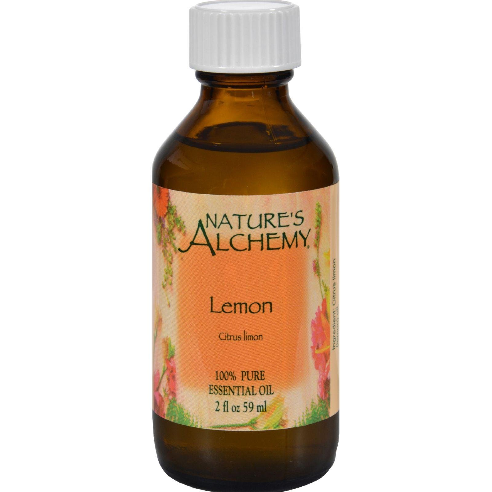 Nature's Alchemy Essential Oil Lemon, 0.5 fl oz