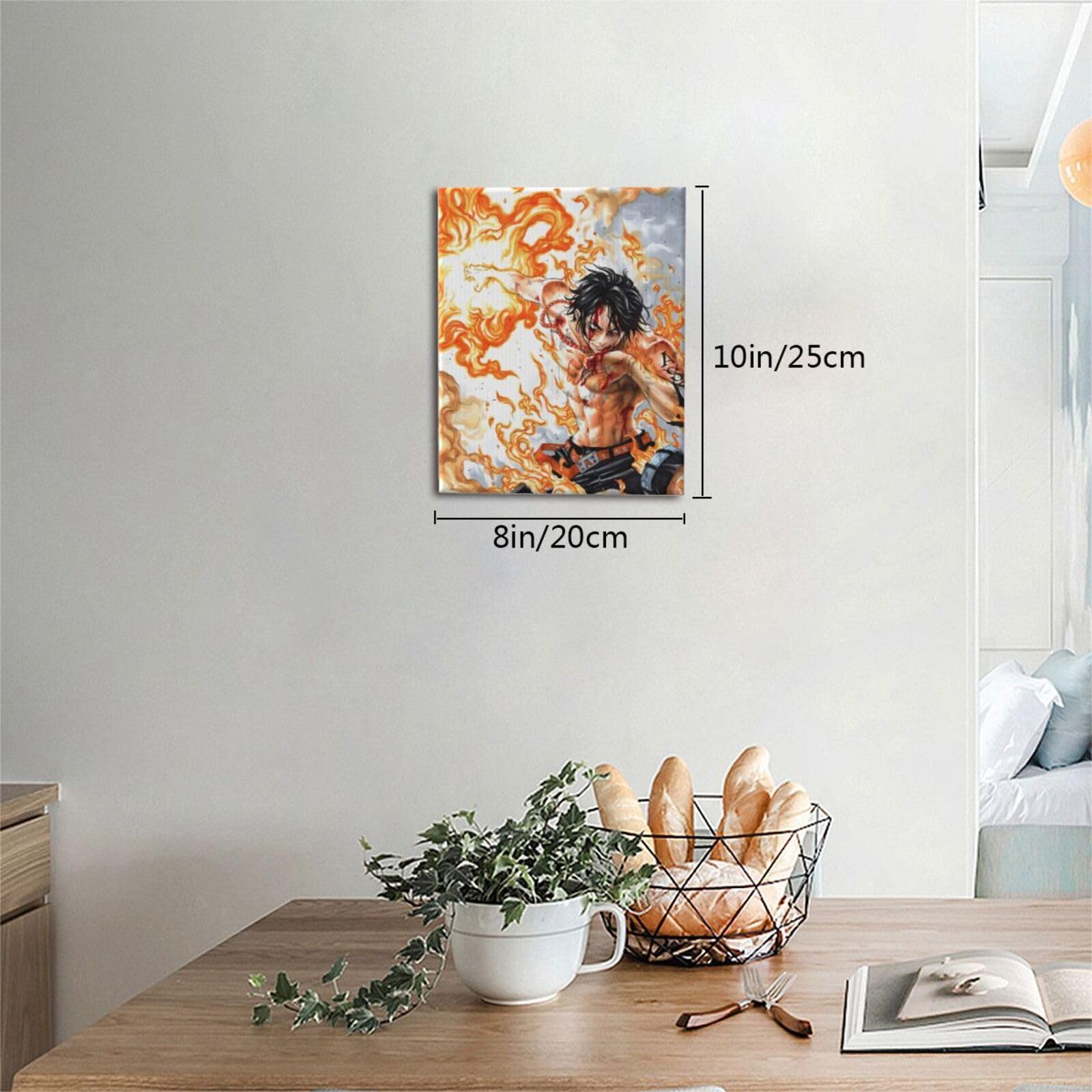 one piece エース飾り額絵