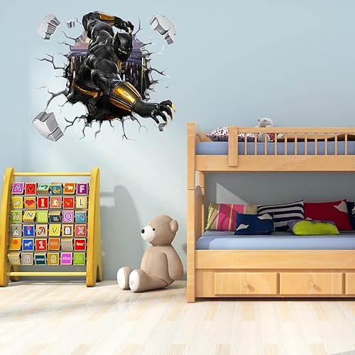 Miniatura 2 de Calcomanías de pared de superhéroe calcomanías de pared de película favorita calcomanías de vinilo autoadhesivas para dormitorio sala de juegos
