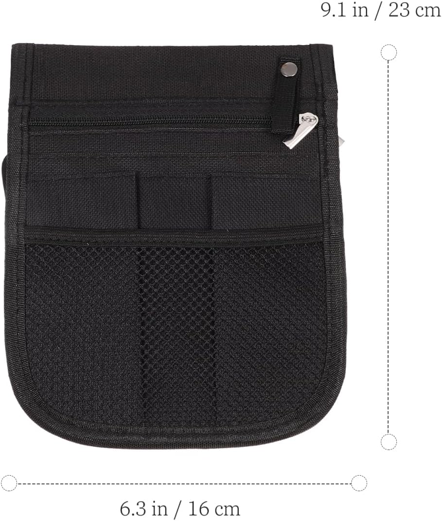 Healifty Nurse Waist Bag Large Capacity Fanny Pack Portable Medical Tool Organizer Lightweight Shoulder Bag for Hospital Nurse Pocket Pouch