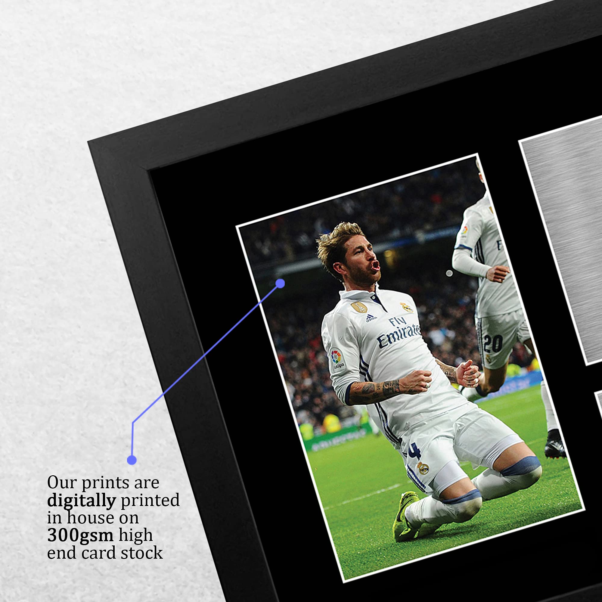 HWC Trading FR A3 1968 UEFA Euro Cup-winnaars Gedrukte memorabilia gesigneerd handtekeningdisplay voor voetbalfans en supporters - A3 ingelijst