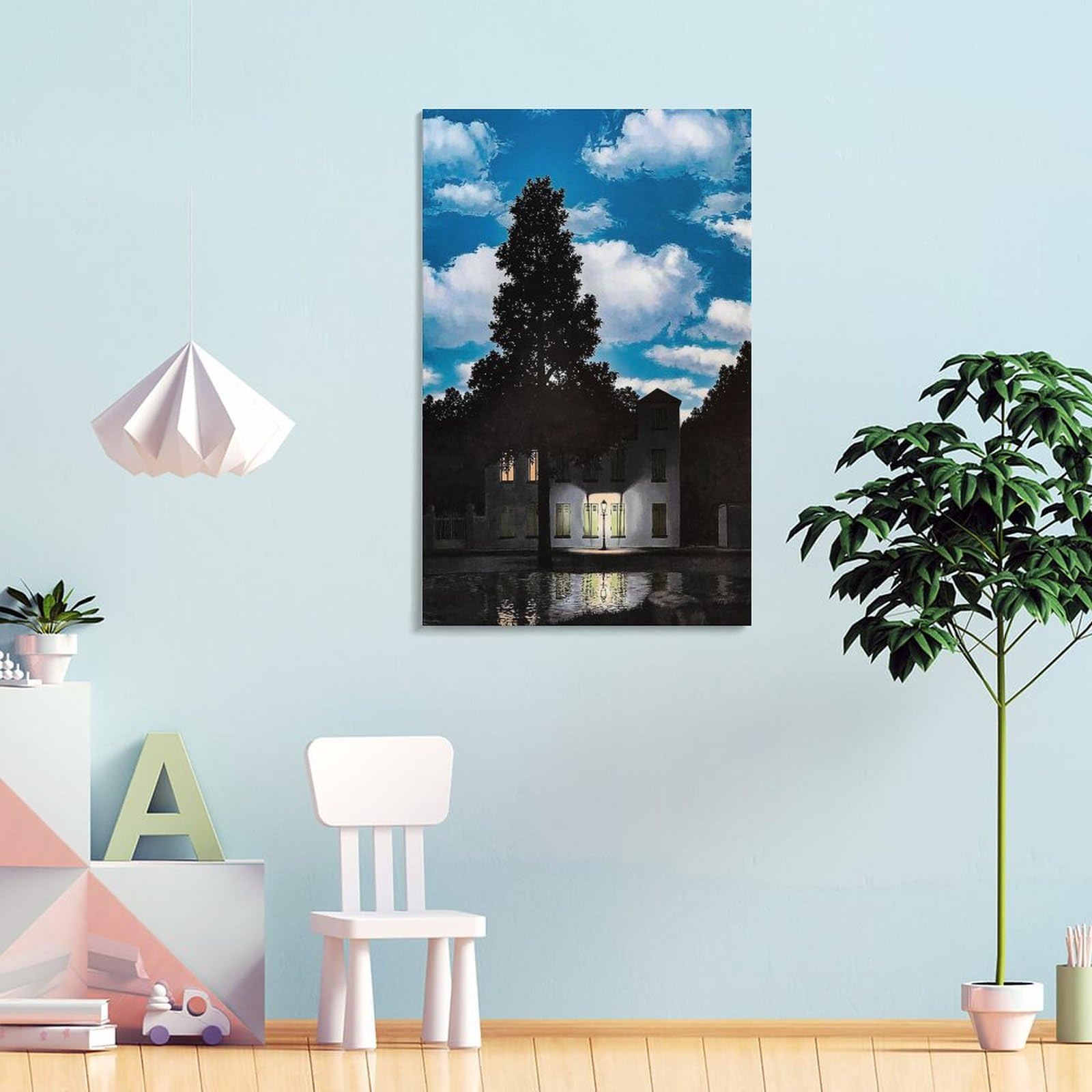 Amazon.co.jp: Rene Magritte ルネ・マグリットポスター 有名な絵画