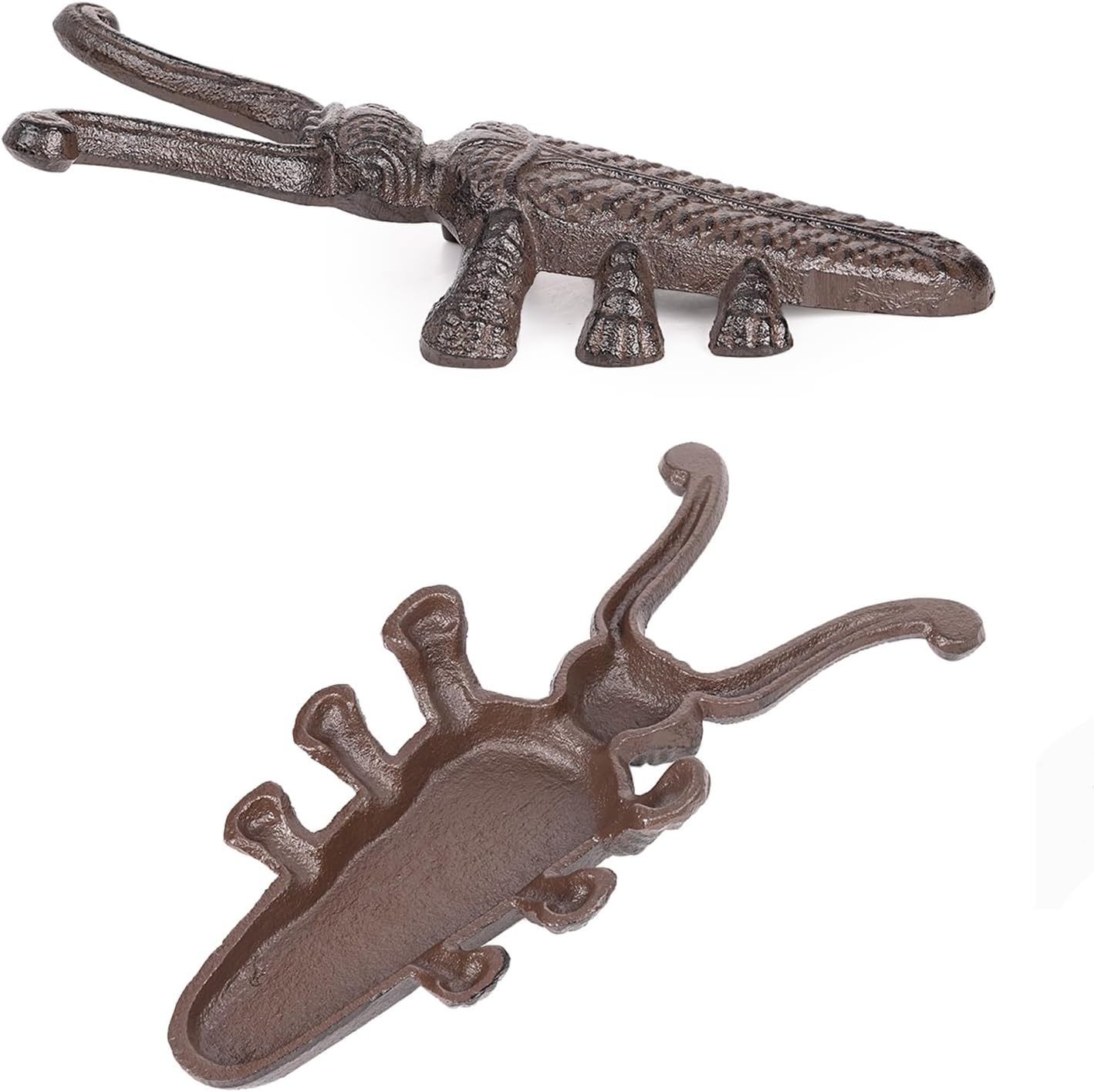 Sungmor Cast Iron Statue Boot Jack - Vintage Puller, Cowboy Remover Helper, Rustic Shoe Jack for Work and Garden Boots